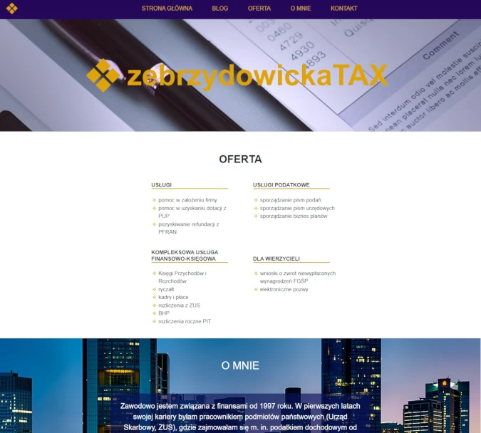 ZebrzydowickaTAX - wersja na przeglądarkę