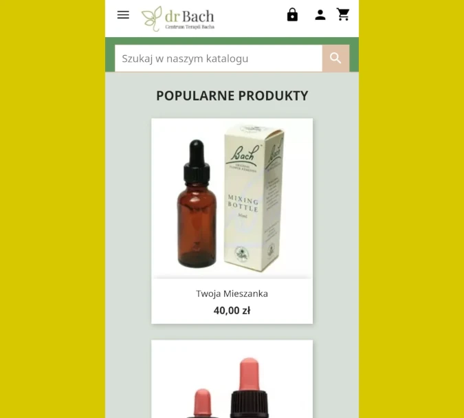 Centrum Terapii Bacha - mobilna wersja strony